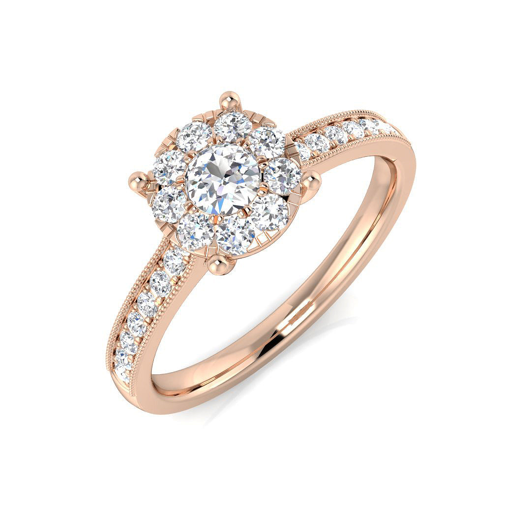 Diamond Cheltenham Cluster Ring | 0.33ct - 1ct
