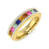Diamond Whitby Multi Sapphire Ring | 1.25ct - 4ct