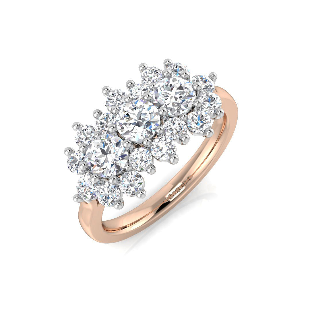 Diamond Windsor Boat Ring | 0.5ct - 2ct | Hallmarked Gold & Platinum