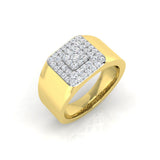 Luxury Diamond Signet Ring | 0.75ct | Hallmarked Gold & Platinum