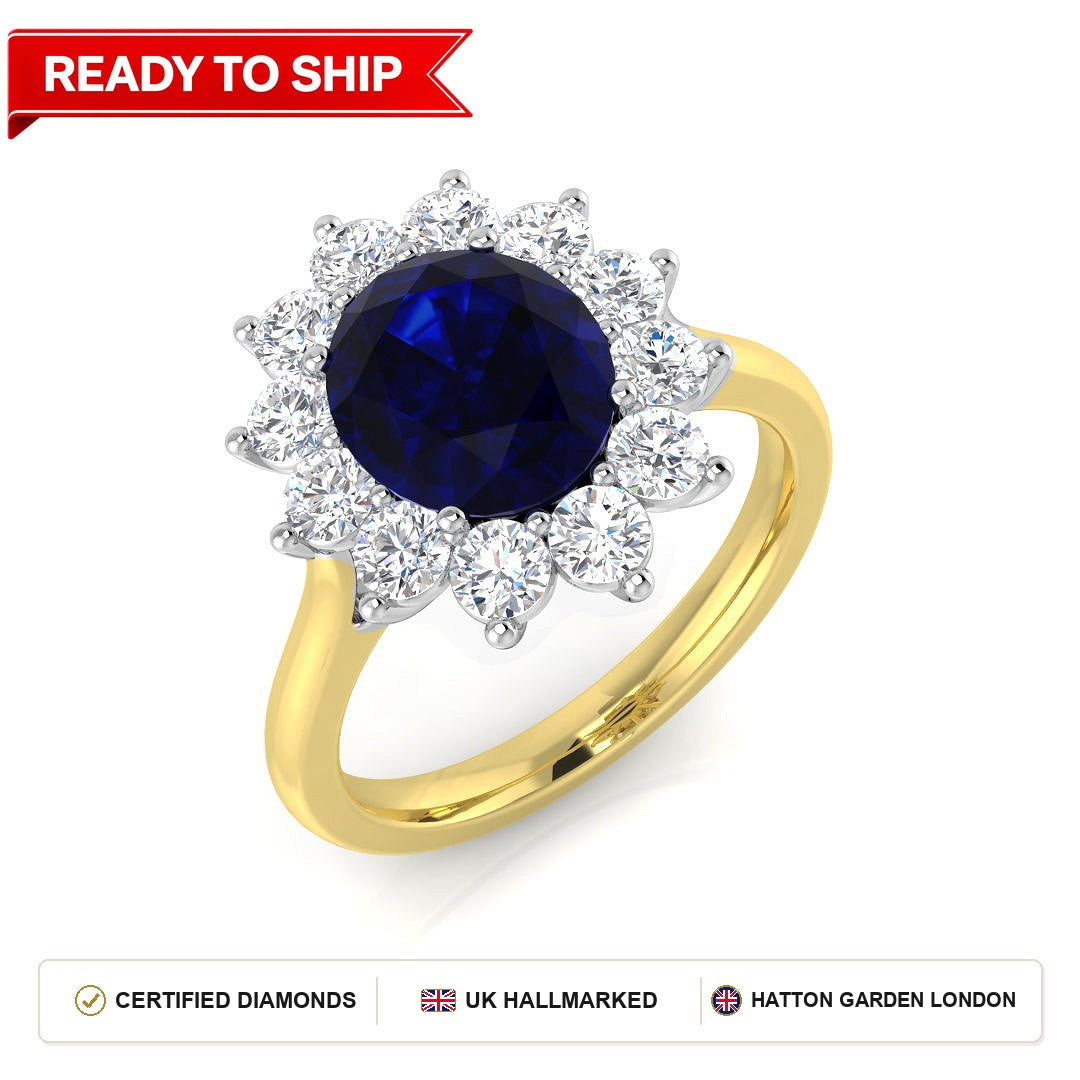 Lab grown diamond earring