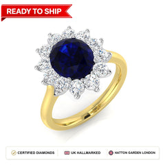Lab grown diamond earring