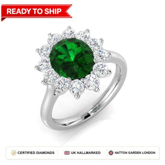 Lab grown diamond earring
