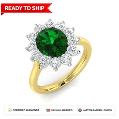 Lab grown diamond earring