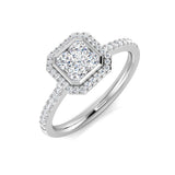 Diamond Sussex Cluster Ring | 0.33ct - 1.25ct | Lab-Grown & Natural Diamonds