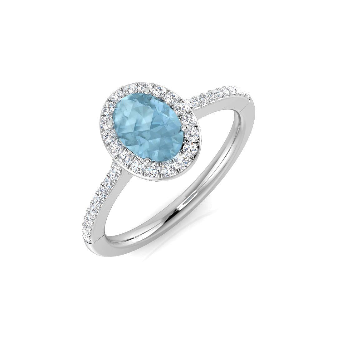 0.79Ct Diamond Ring in Platinum