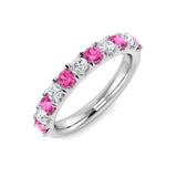0.8Ct Diamond Ring in 9k White Gold