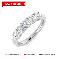 Lab grown diamond earring