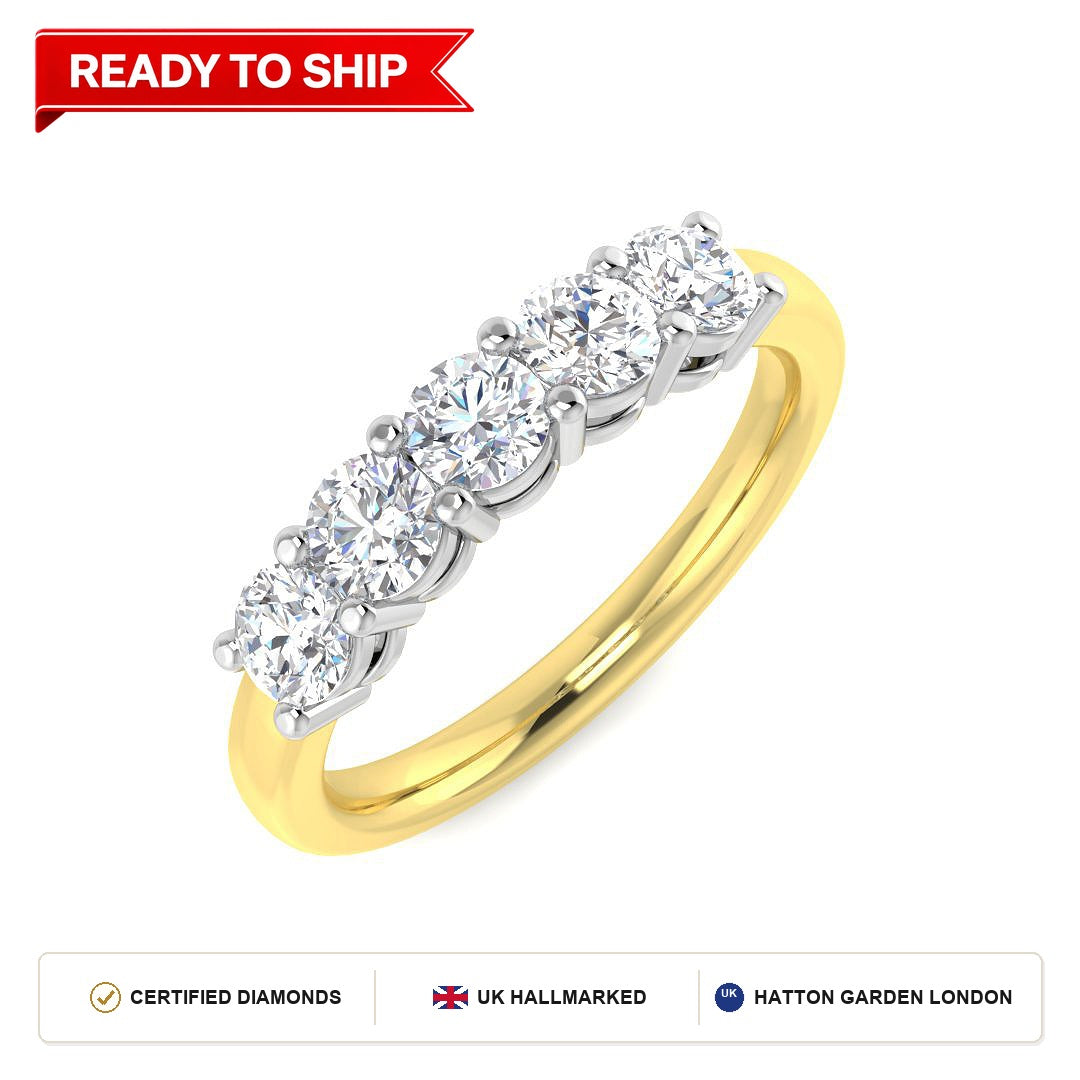 Lab grown diamond earring