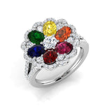 Multi Sapphire Ring