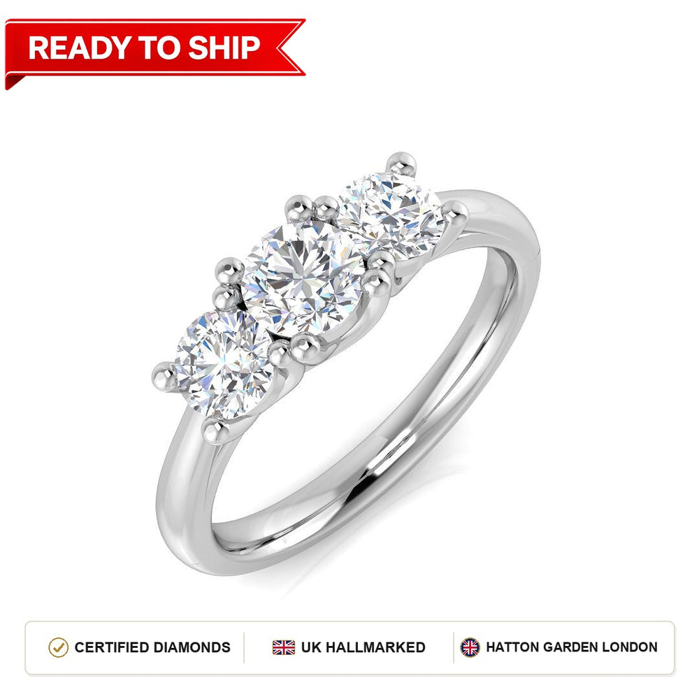 Lab grown diamond earring