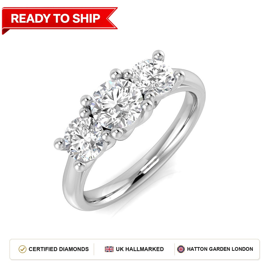 Lab grown diamond earring
