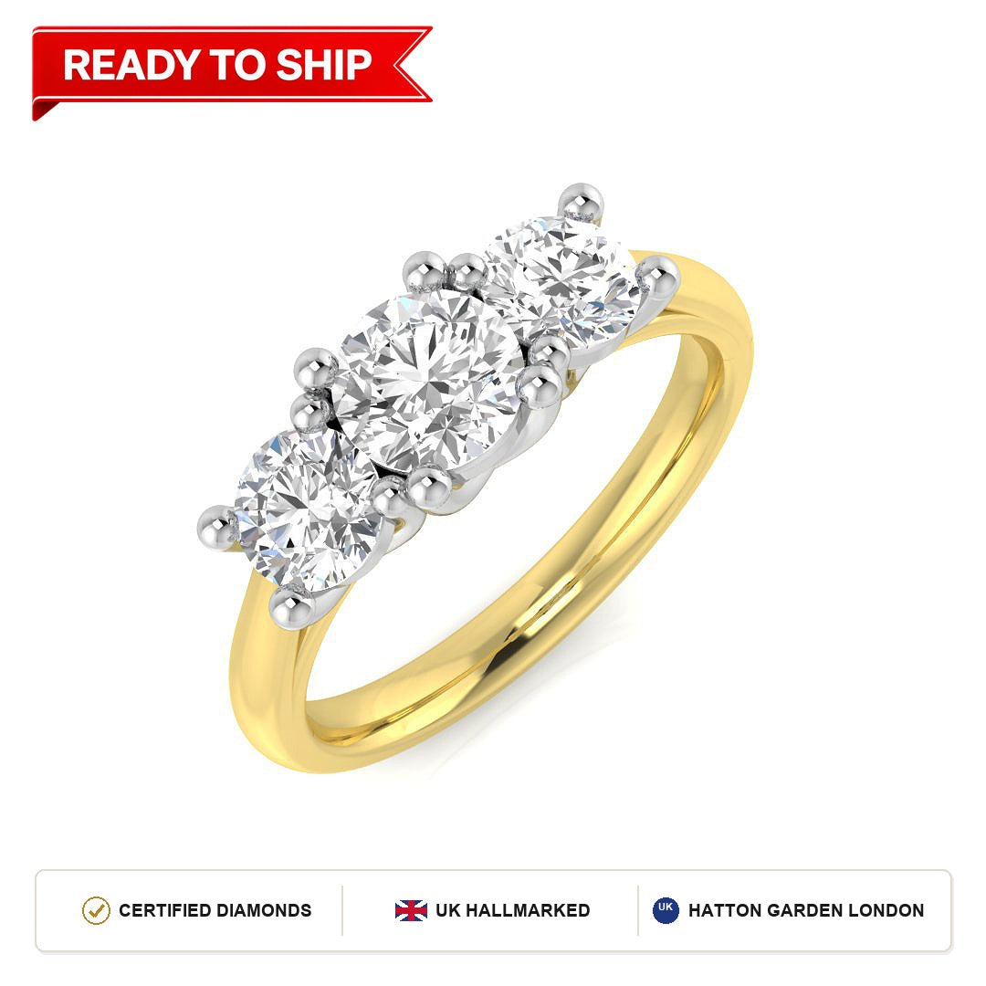 Lab grown diamond earring