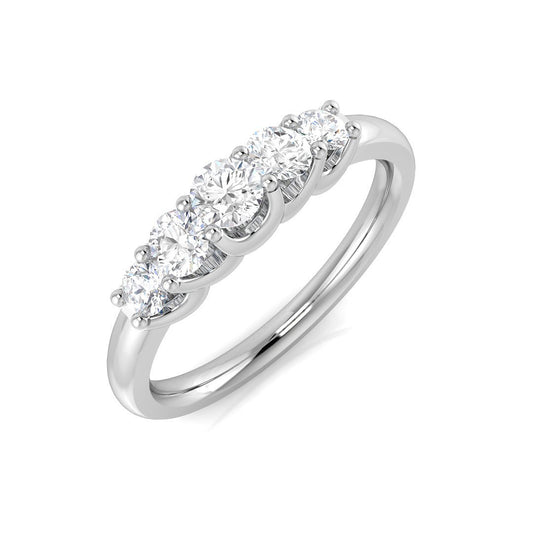 Diamond Glamis 5 Stone Ring | 0.75ct - 1ct