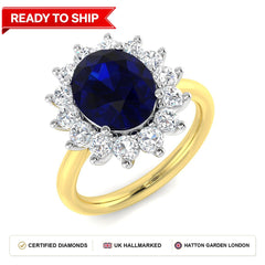 Lab grown diamond earring