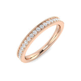 Diamond Farribgdob Half Eternity Ring | 0.2ct