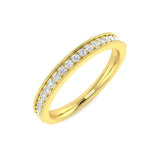 Diamond Farribgdob Half Eternity Ring | 0.2ct
