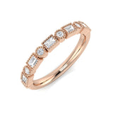 Diamond bunbee Half Eternity Ring | 0.33ct