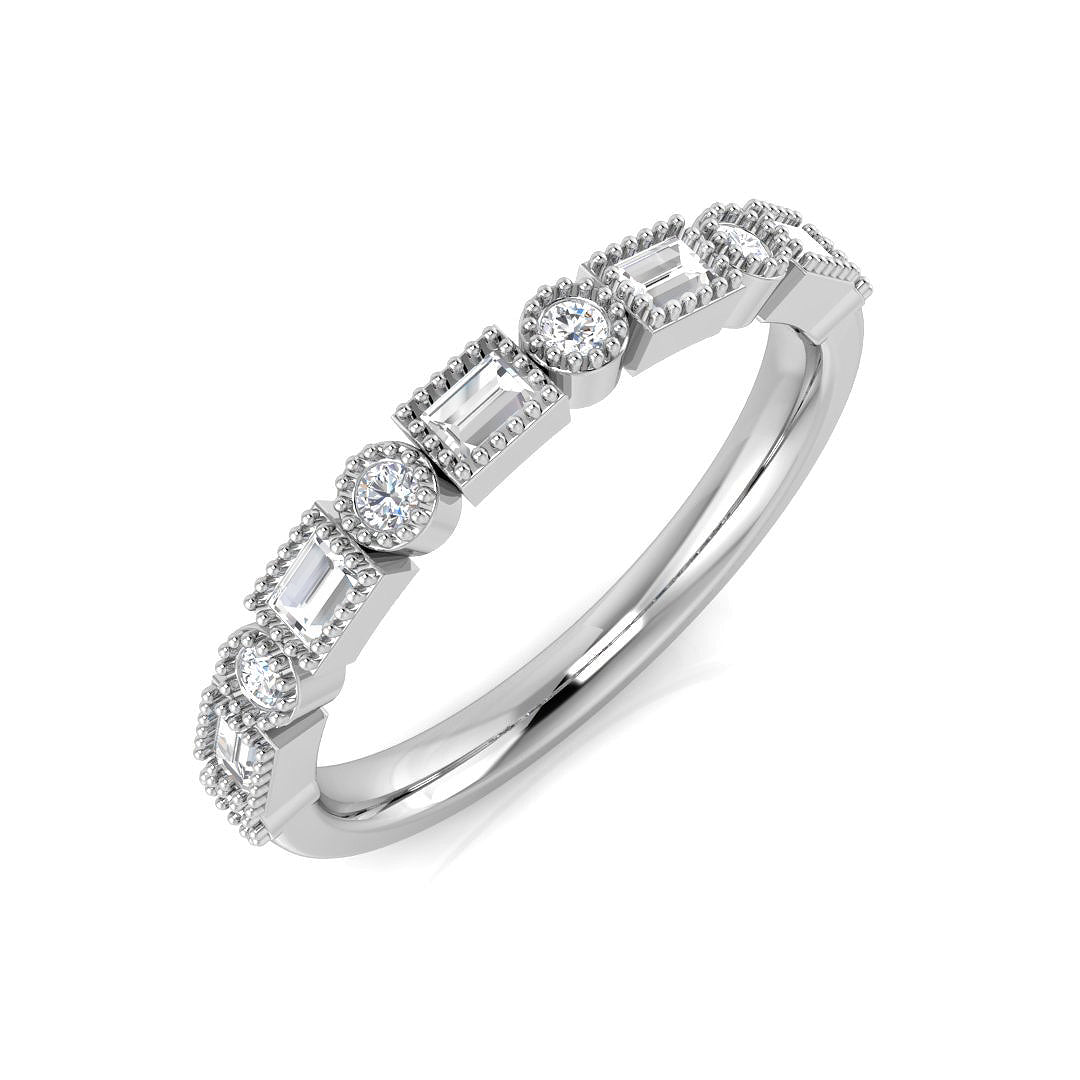 Diamond bunbee Half Eternity Ring | 0.33ct