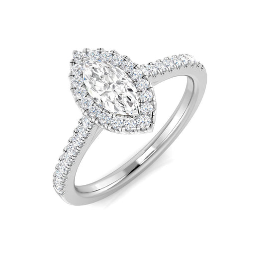 Diamond Brougham Engagement Ring | 0.5ct - 1.5ct