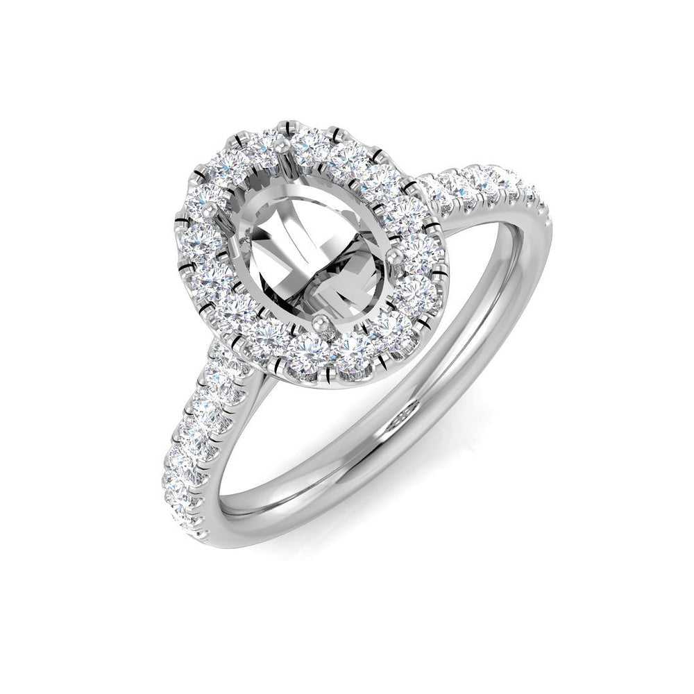 0.4Ct Diamond Ring in Platinum