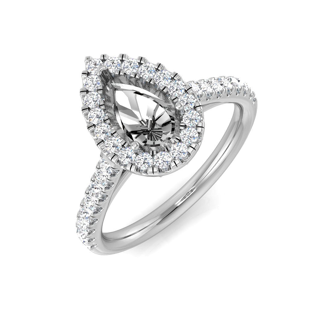 0.36Ct Diamond Ring in Platinum