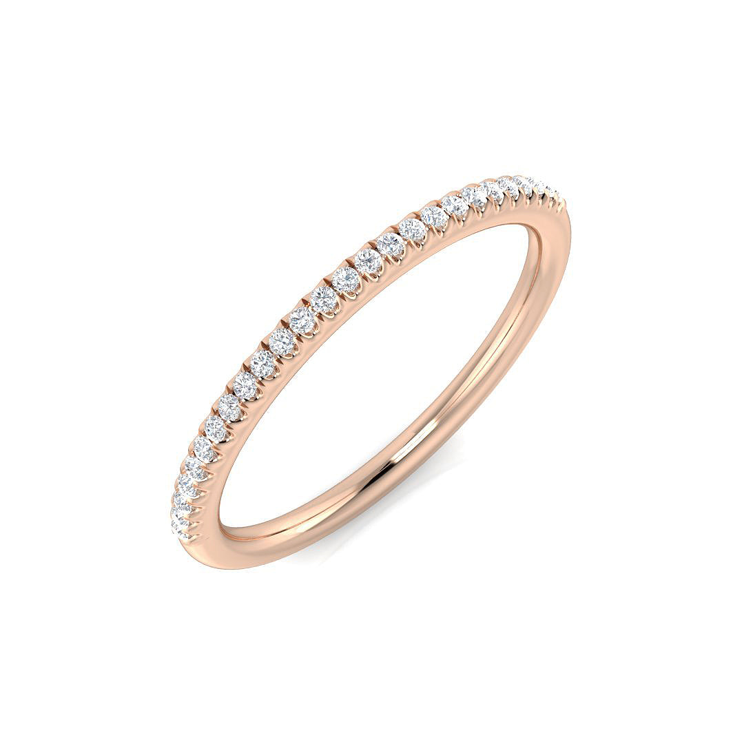 Diamond Conwy Half Eternity Ring | 0.1ct - 0.2ct