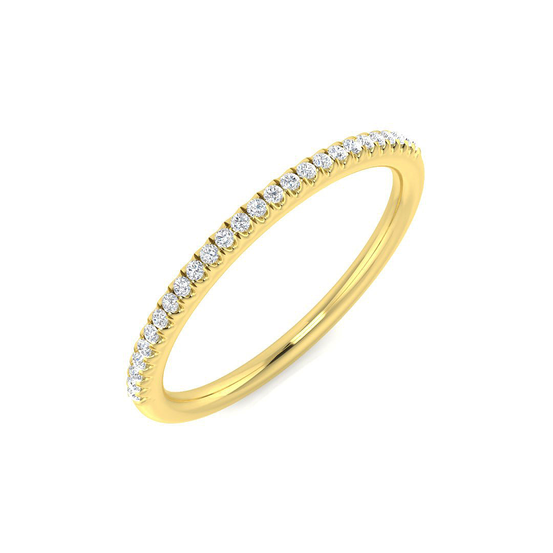 Diamond Conwy Half Eternity Ring | 0.1ct - 0.2ct