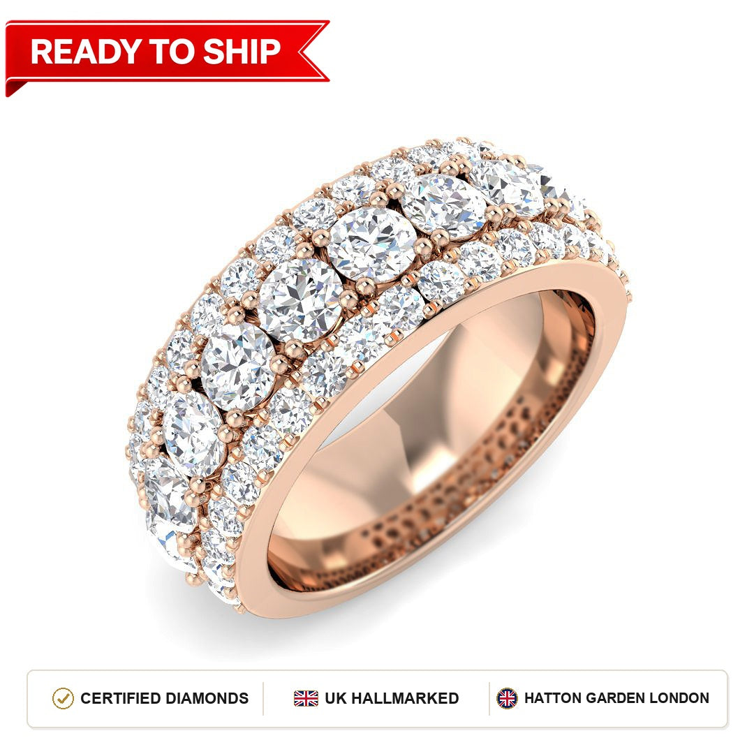 Lab grown diamond earring
