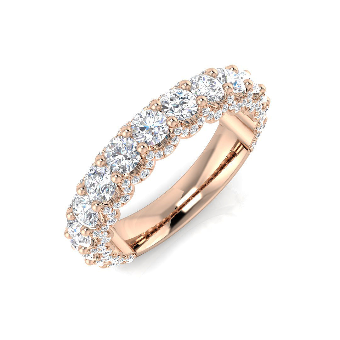 Diamond Half Eternity Ring | 1.5ct - 4ct