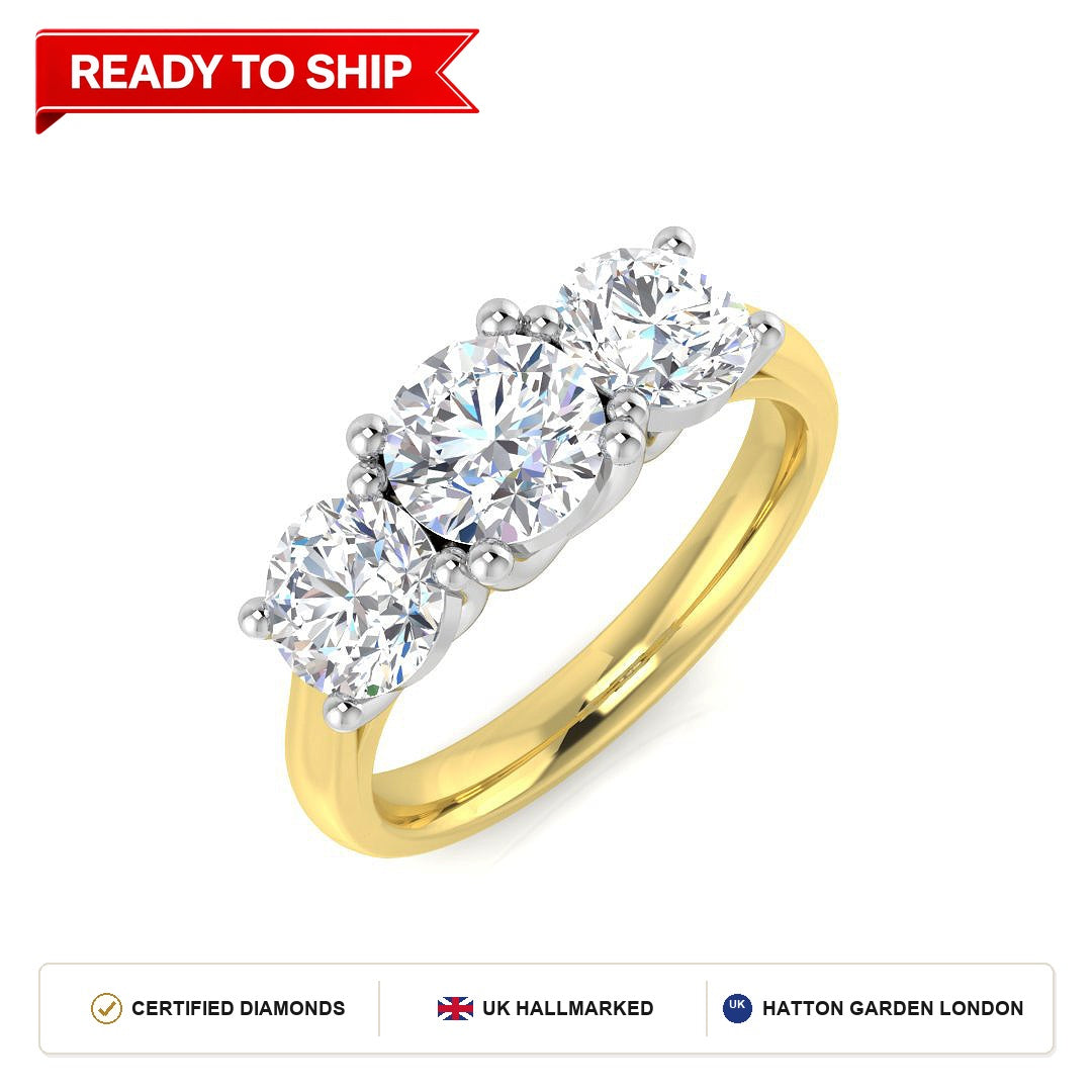 Lab grown diamond earring