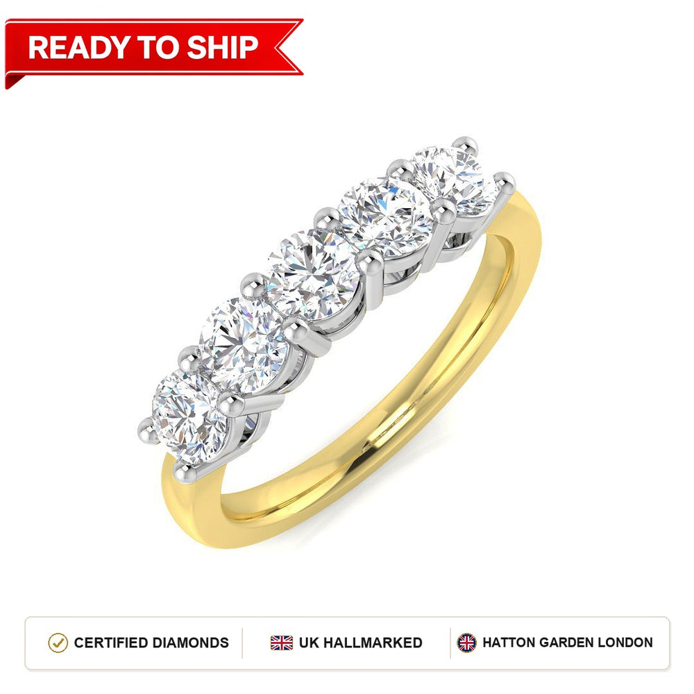 Lab grown diamond earring