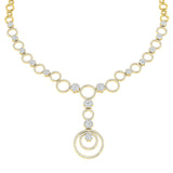 Sarah Diamond Fancy Necklace 6.5ct Gold Platinum