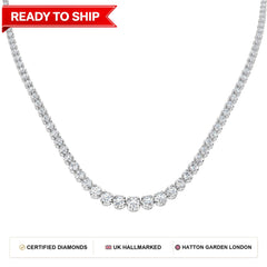 Lab grown diamond tennis bracelet