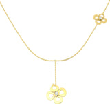 Avena Diamond Necklace 0.15ct Gold and Platinum