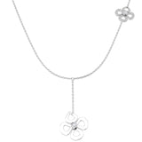 Avena Diamond Necklace 0.15ct Gold and Platinum