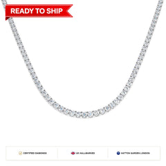 Lab grown diamond tennis bracelet