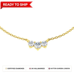Lab grown diamond tennis bracelet
