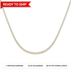 Lab grown diamond tennis bracelet
