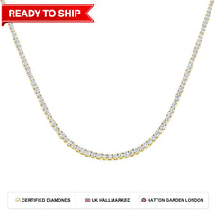 Lab grown diamond tennis bracelet