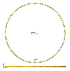 10.80 Carat D-E/VS Lab Grown Diamond Tennis Necklace 9k White Gold Ready To Ship
