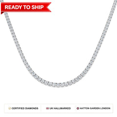 Lab grown diamond tennis bracelet