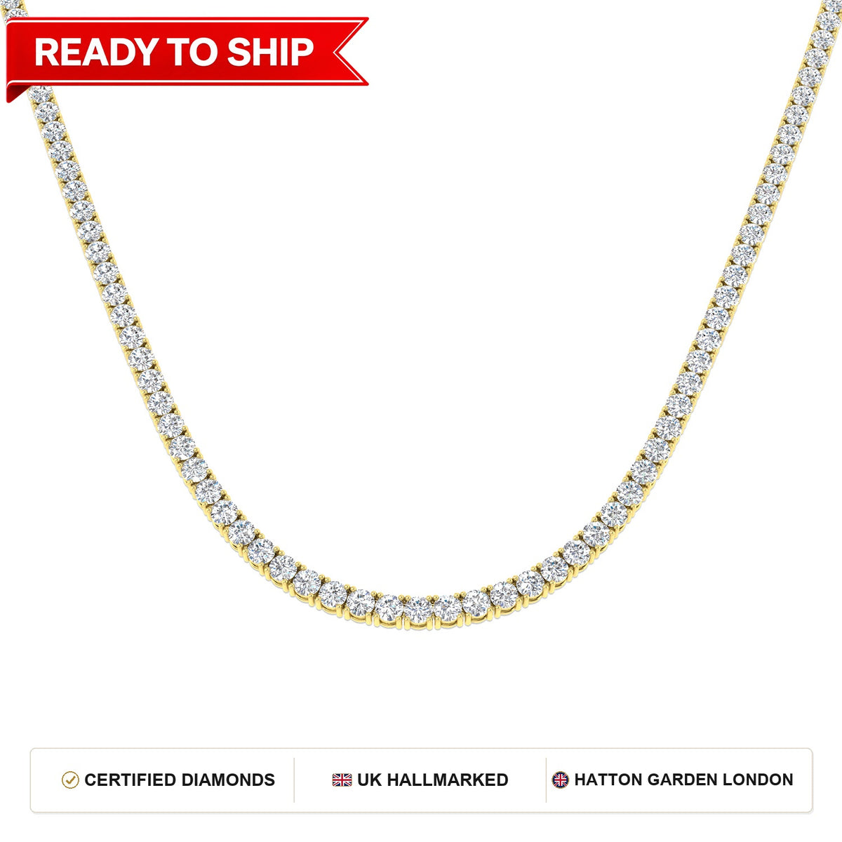 Lab grown diamond tennis bracelet