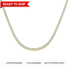 Lab grown diamond tennis bracelet