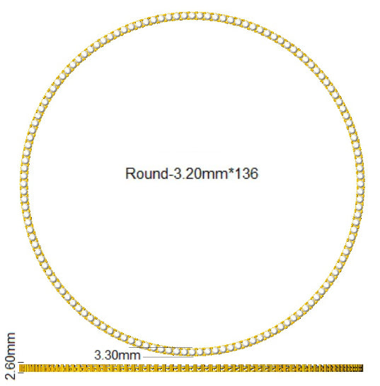16.1 Carat D-E/VS Lab Grown Diamond Tennis Necklace 9k White Gold Ready To Ship