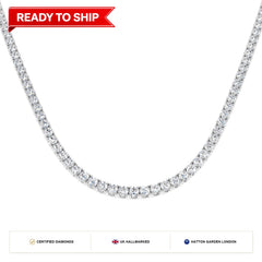 Lab grown diamond tennis bracelet