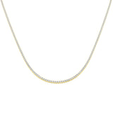 Asset Tennis Necklace 2ct to 7ct Platinum Gold