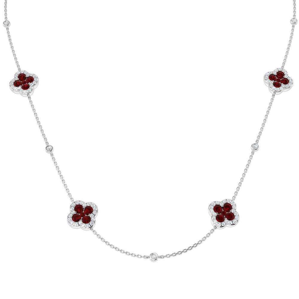 Ankh Emerald Necklace 4ct to 4.5ct Platinum Gold