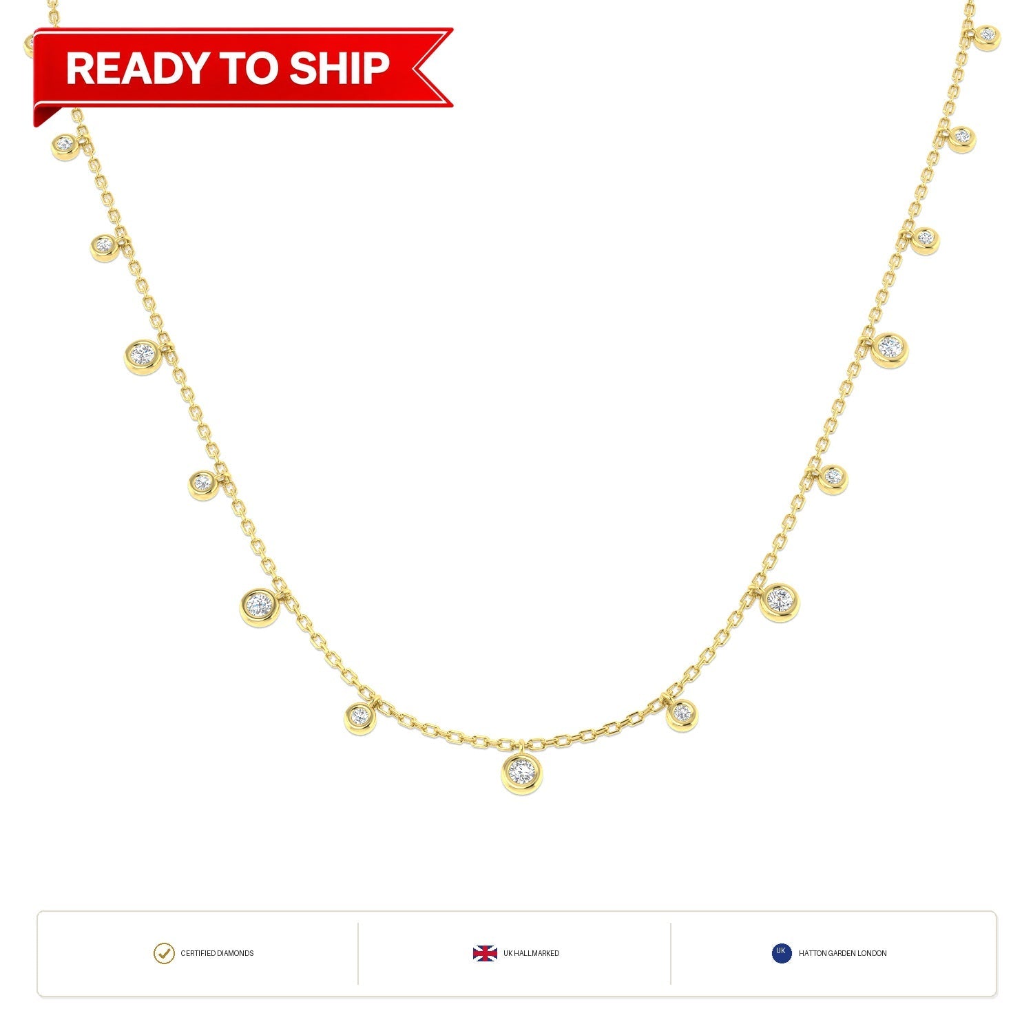 Lab grown diamond tennis bracelet