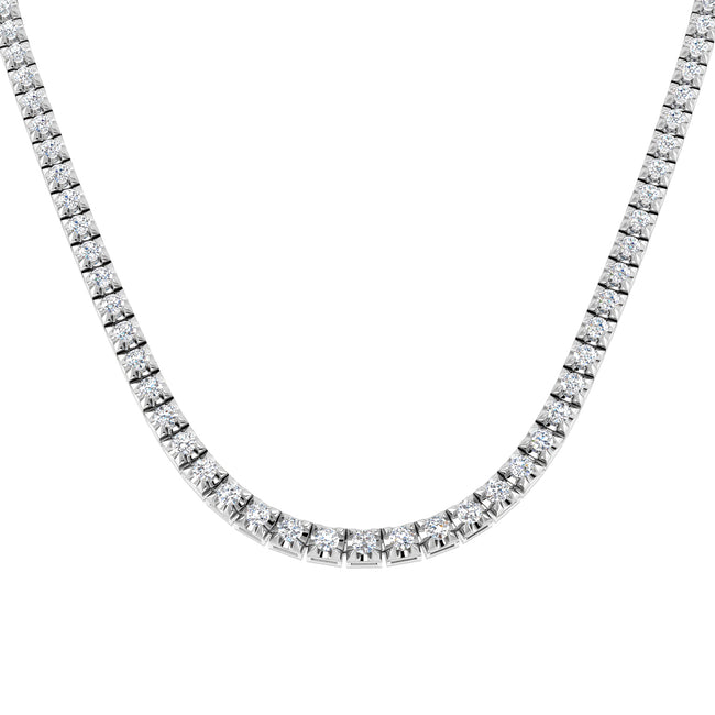 Diamond Tennis Necklace | Luxury Jewelry in Gold & Platinum